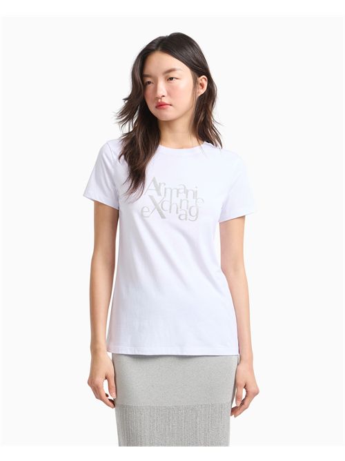 t-shirt donna bianca ARMANI EXCHANGE | XW000109AF10359/U0002